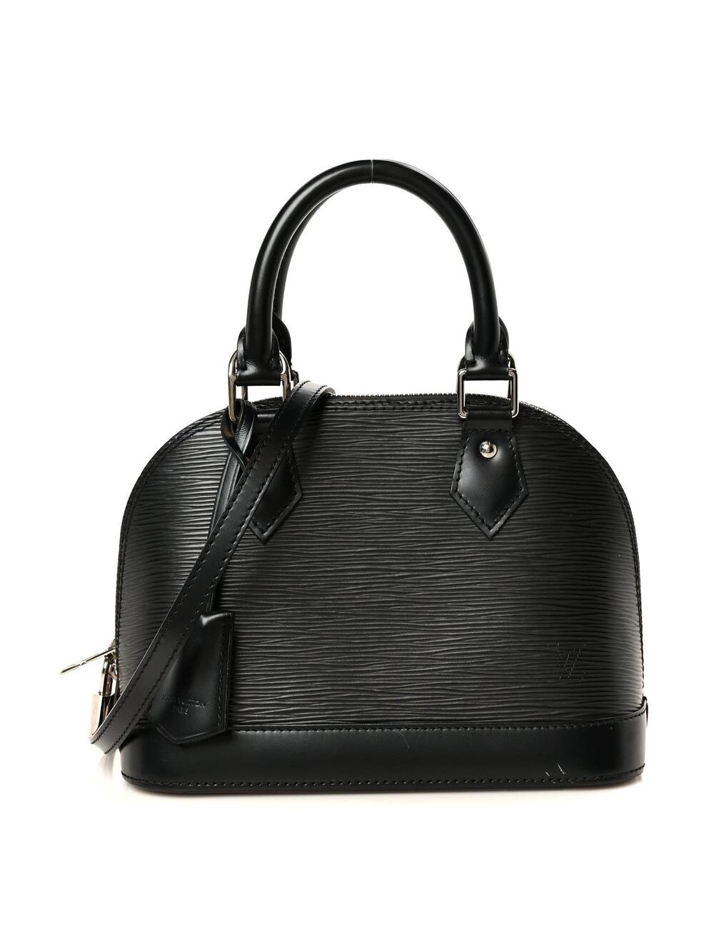 Louis Vuitton Epi Alma Bb Black #301252L16B